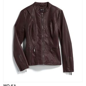 Mo aka Elele Faux Leather jacket